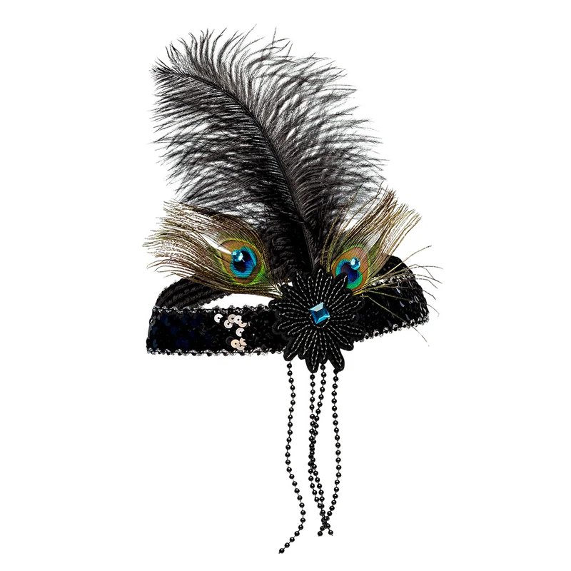 Charleston hoofdband Flapper Iris