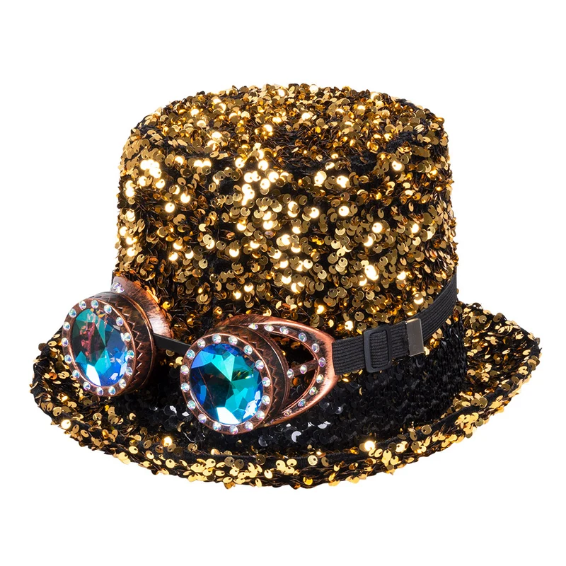 Burning man festival hoed glitters