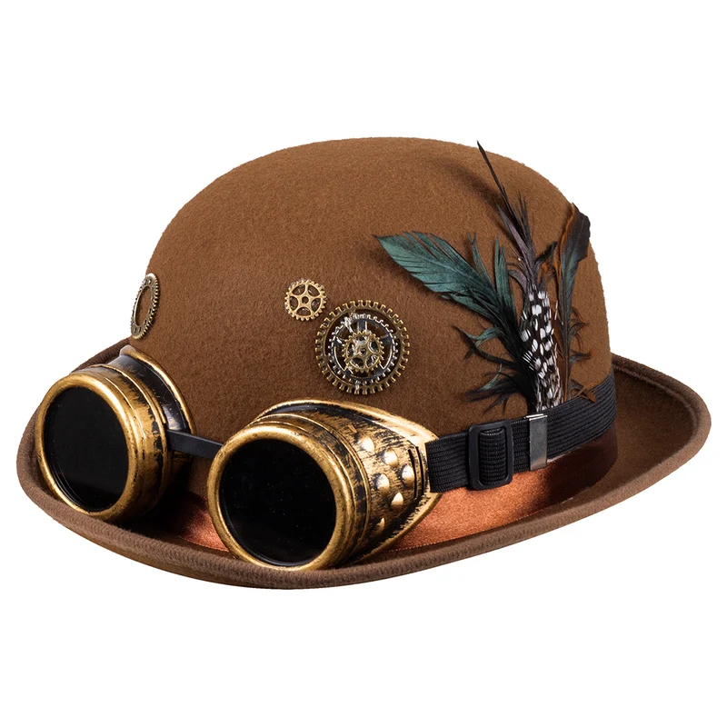 Steampunk bolhoed Seepunk