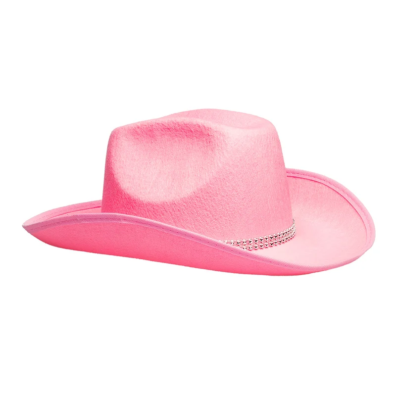 Cowboy hoed Daisy roze