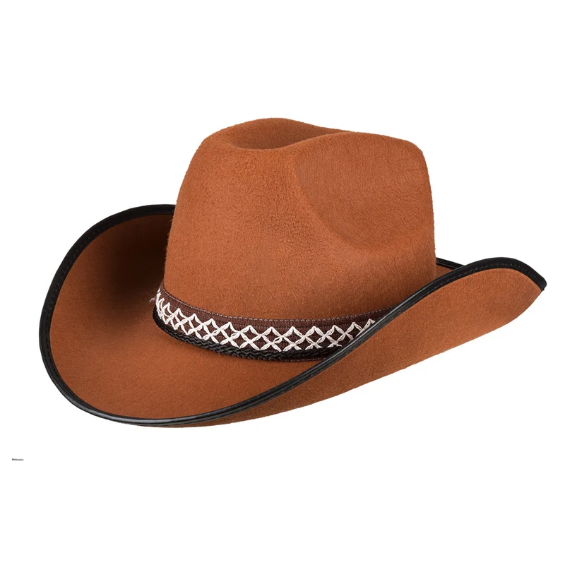 Cowboyhoed kind bruin Chew