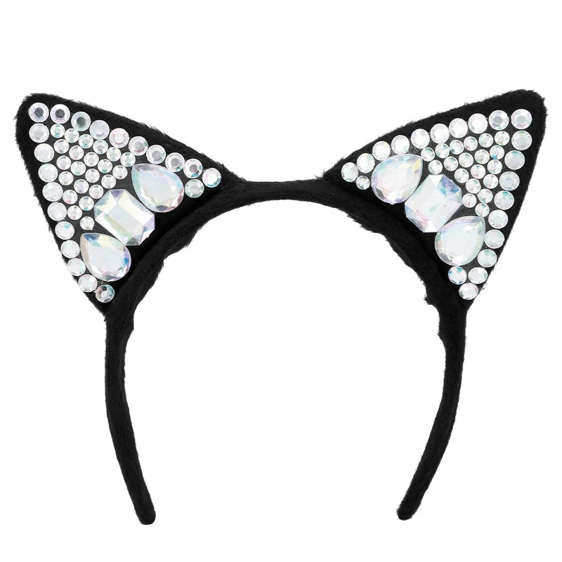 Diadeem kattenoren diamond
