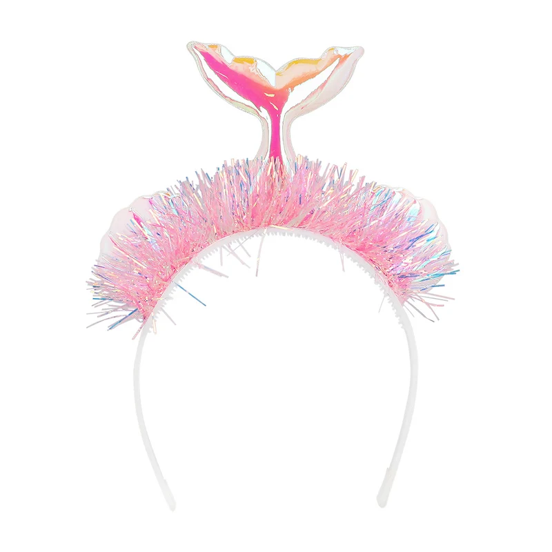 Diadeem zeemeermin roze