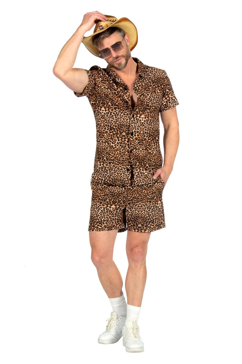 Summer Outfit Heren Panterprint