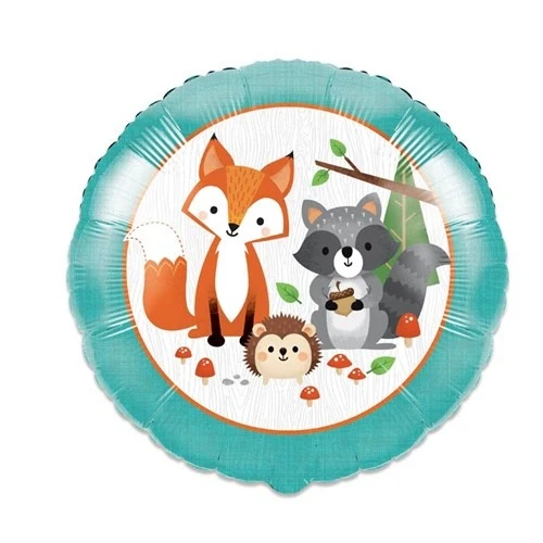 Folieballon 'Wild one' Bosdieren (45cm)
