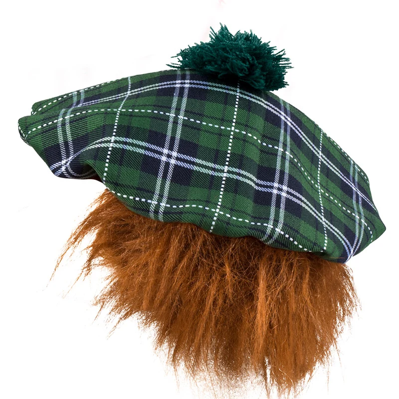 Baret Mr Tartan groen