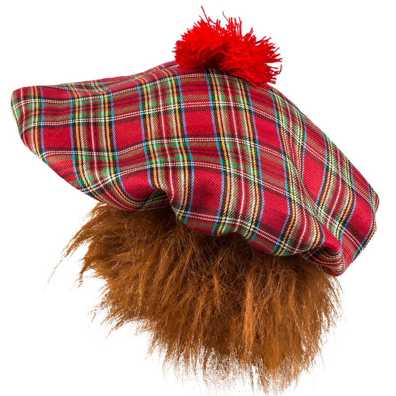 Baret Mr Tartan rood