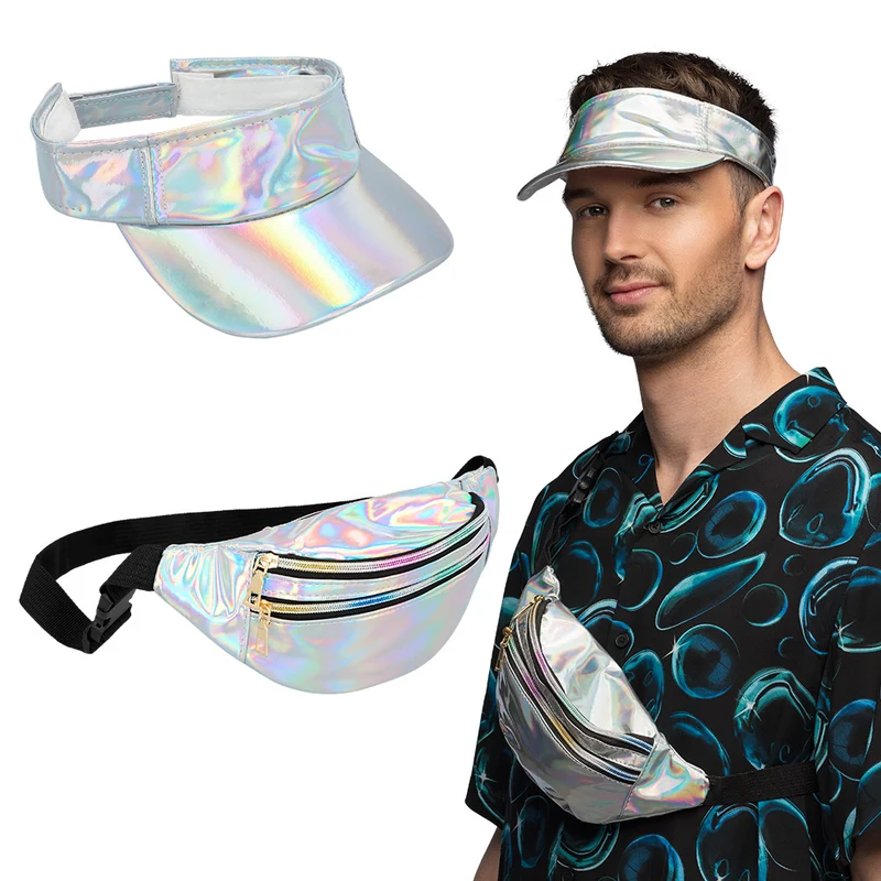 Accessoireset Holo Festival zilver