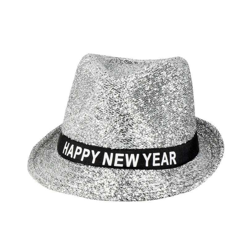 Hoed Sparkling 'HAPPY NEW YEAR'