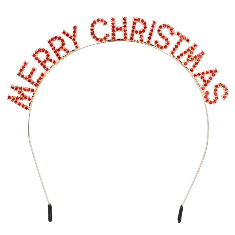 Metalen diadeem 'Merry Christmas' haarband