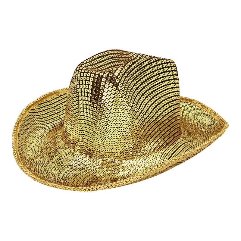 Gouden cowboyhoed glitter Texas