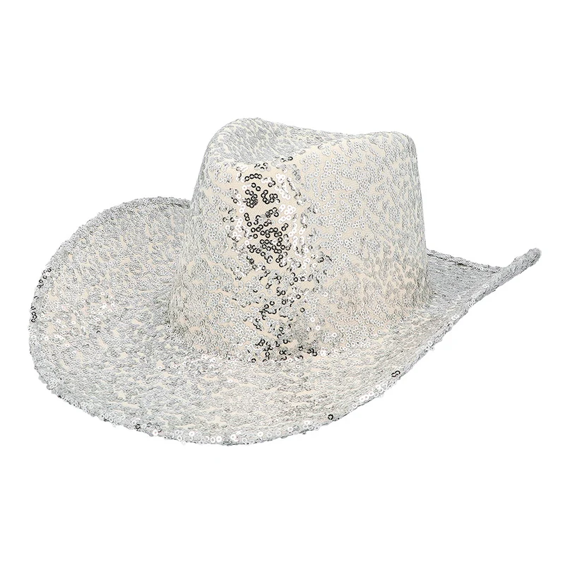 Cowboyhoed Rodeo Party zilver