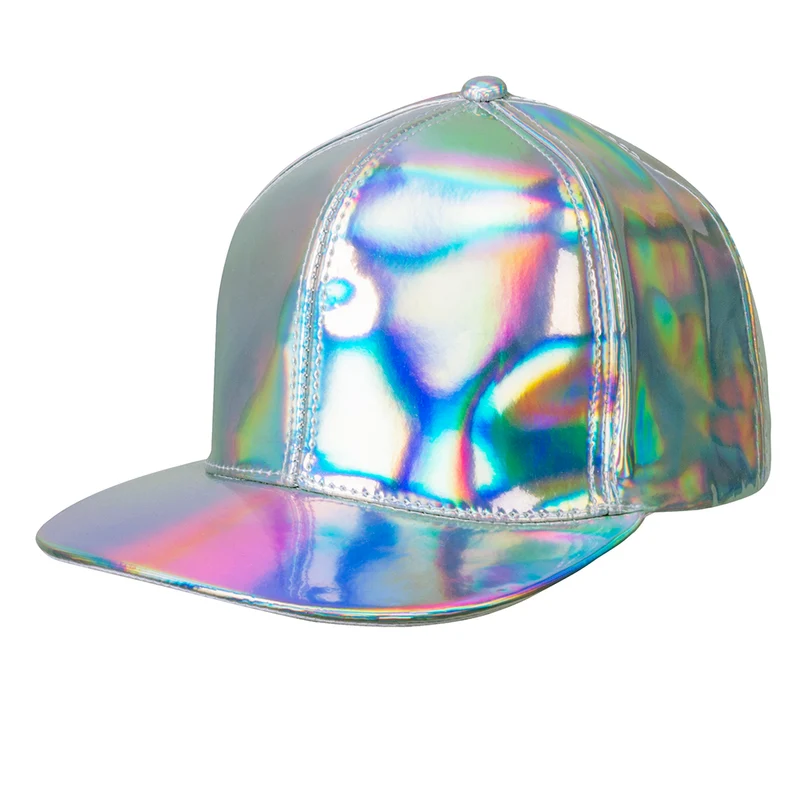 Zilveren pet holografisch