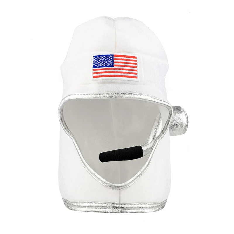 Astronauten helm muts wit