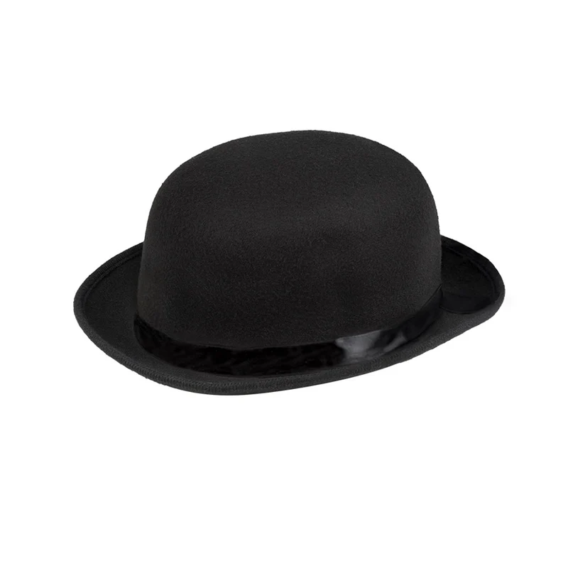 Bolhoed zwart Steambowler