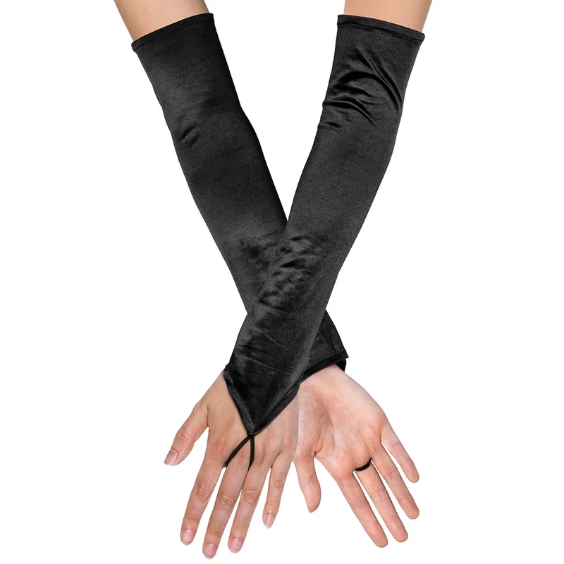 Zwarte handschoenen opera Paris