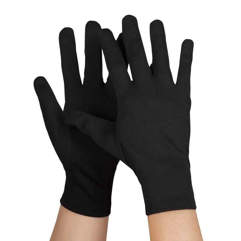 Handschoenen pols Basic zwart