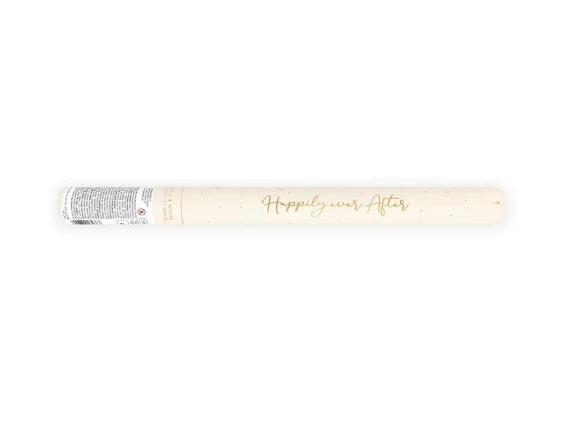 Confetti Kanon Goud/Wit (35cm)