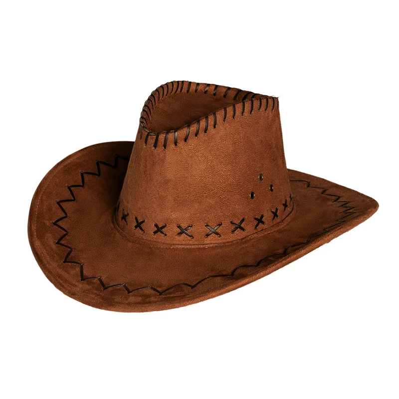 Cowboyhoed Elroy bruin