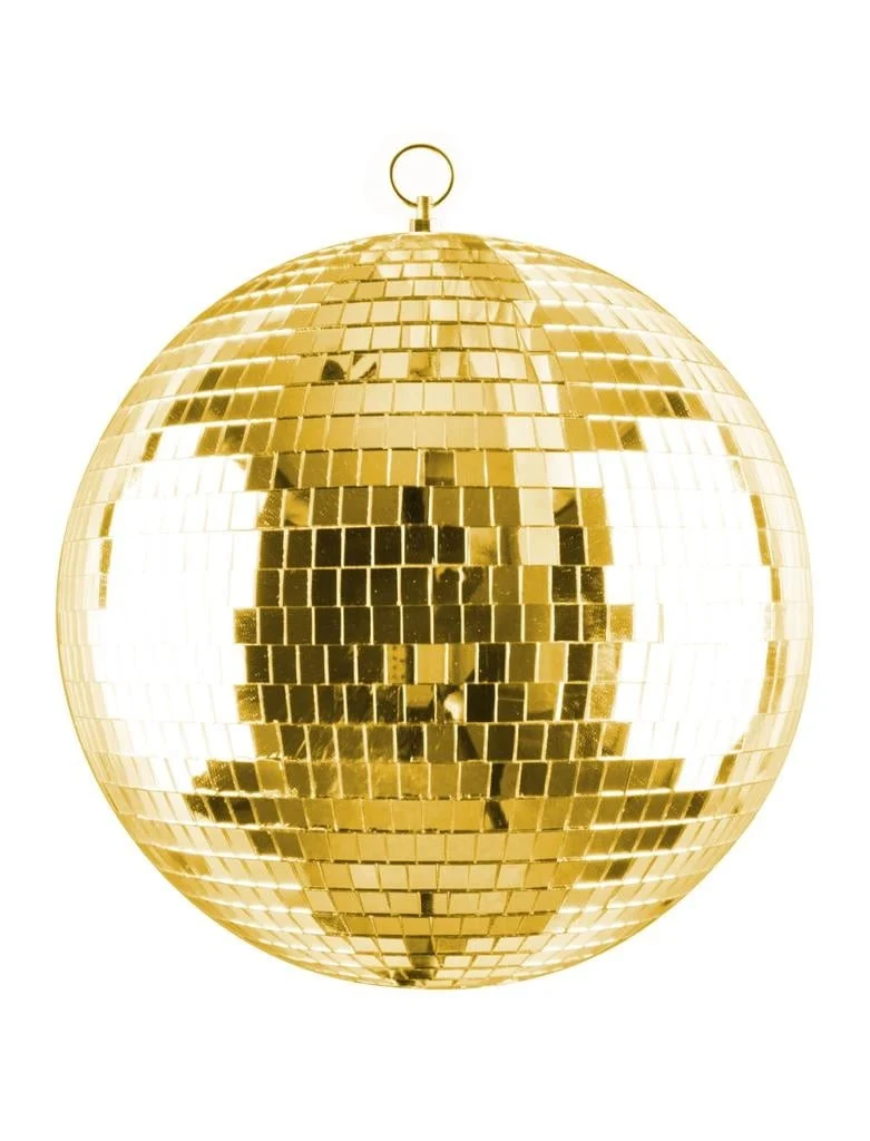 Spiegelbal Goud 30cm