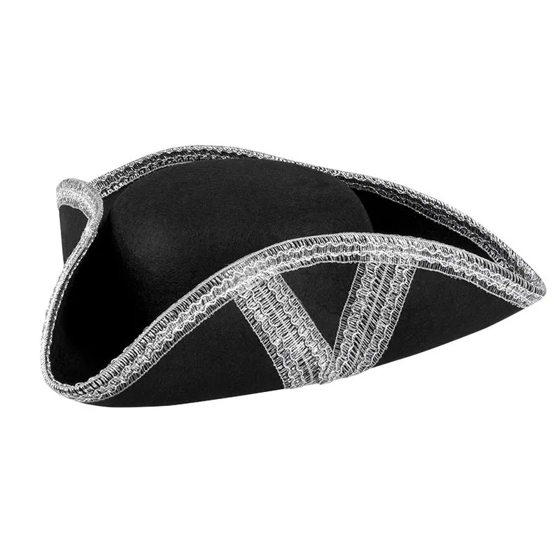 Driesteek zwart zilver Piraat Royal fortune