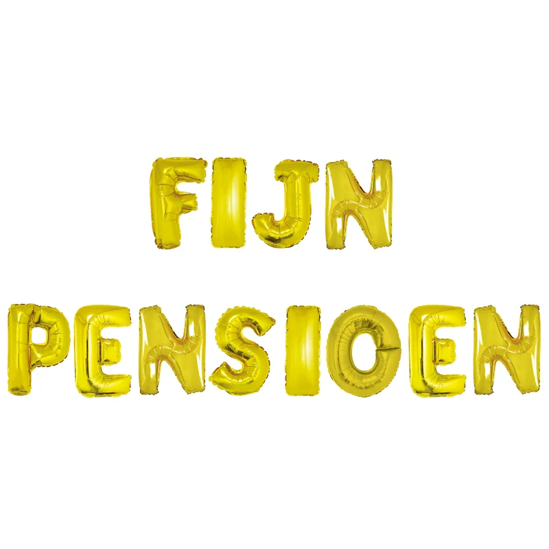 Ballonnen set 16" Fijn pensioen