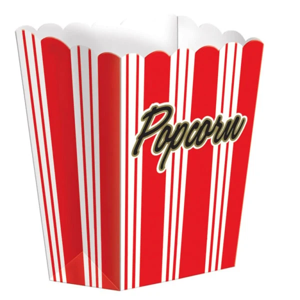 Popcornbakjes Hollywood (8st)