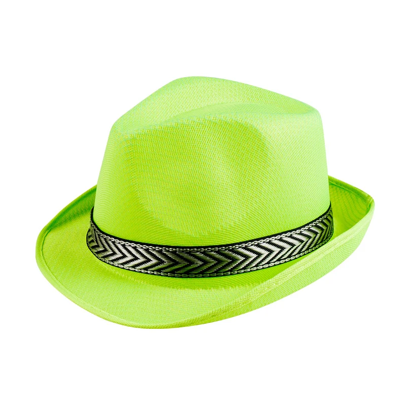 Deukhoedje funky neon groen