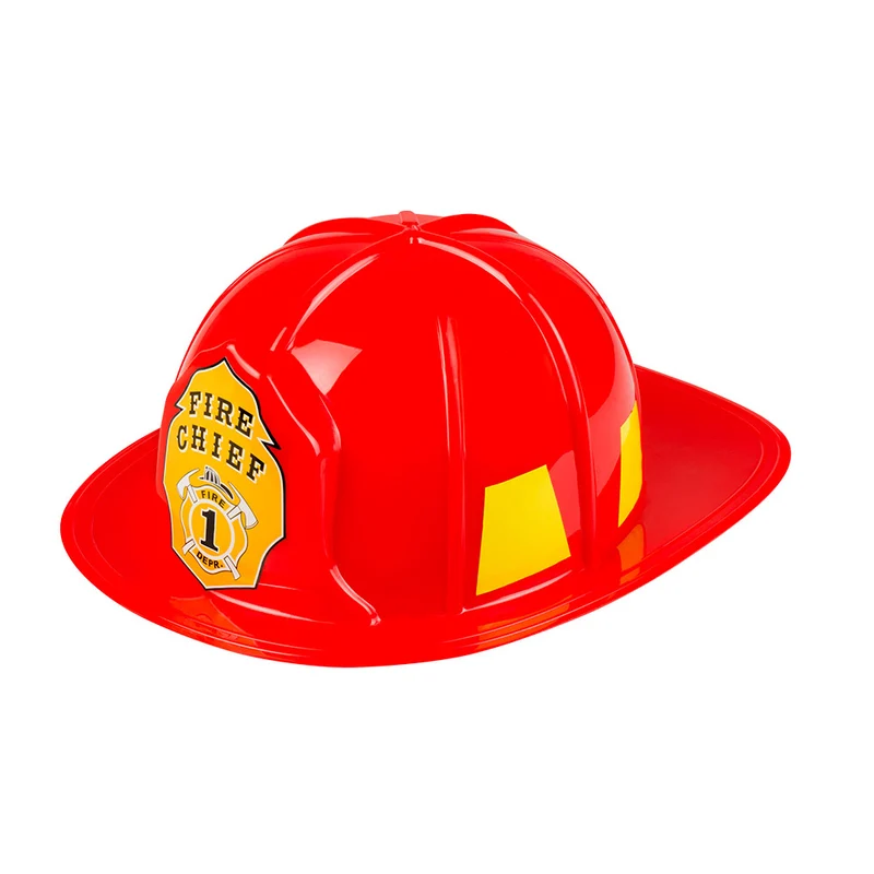 Brandweerhelm rood volwassenen Chief