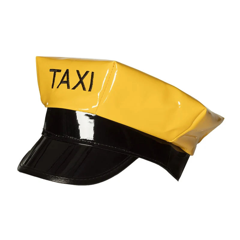 Pet taxi chauffeur geel