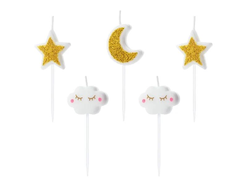 Taartkaarsjes Litte Star (5st)
