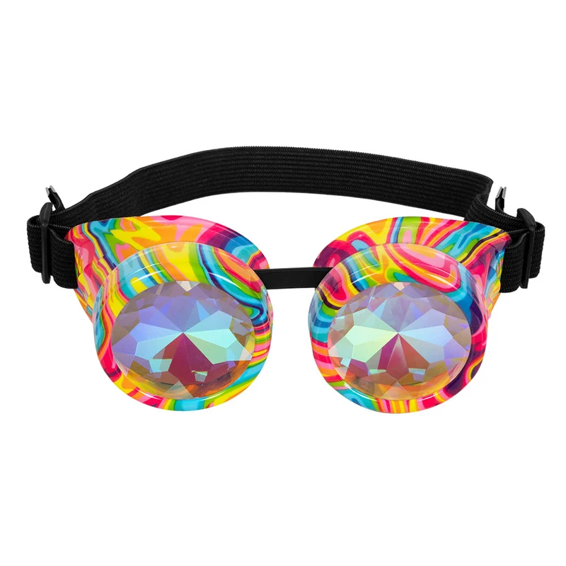 Bril Bubble steampunk regenboog