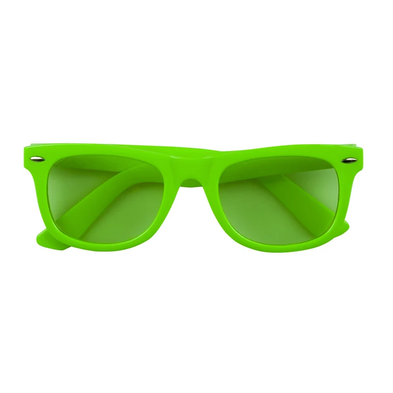 Neon groene bril Dance