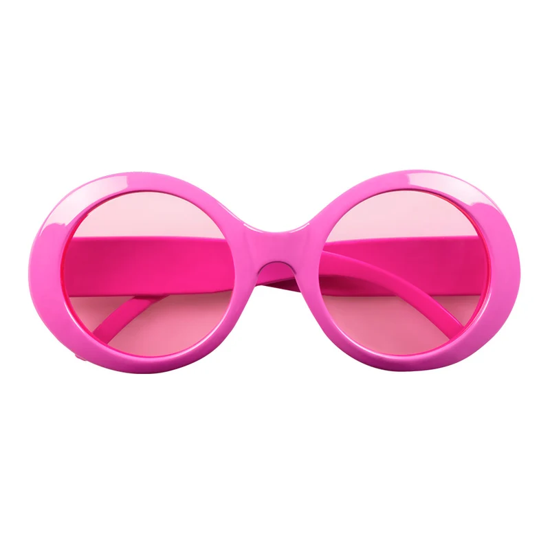Roze bril disco Jackie neon