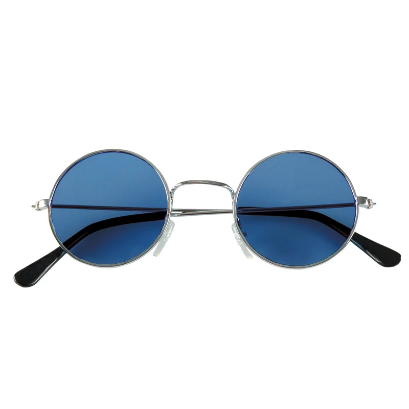 Hippie bril John blauw