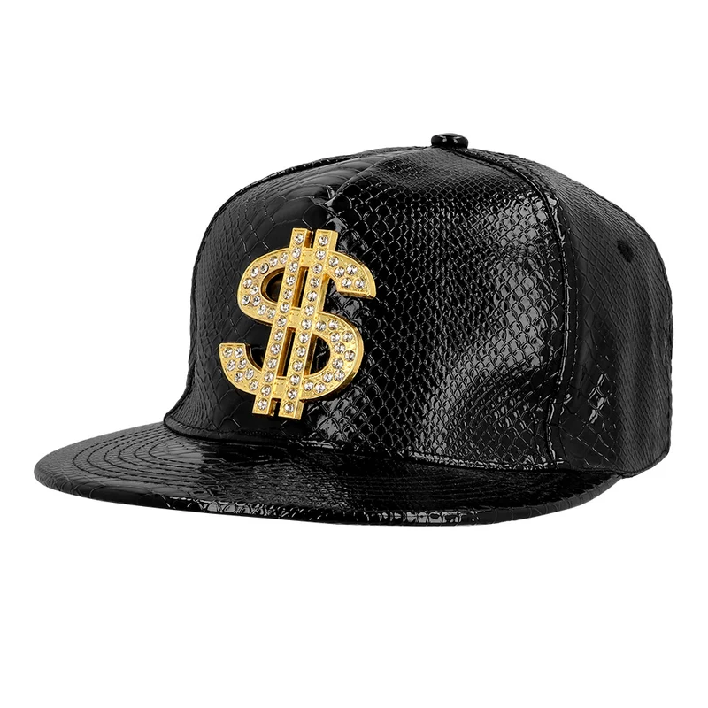 Zwarte pet Dollar Money maker zwart