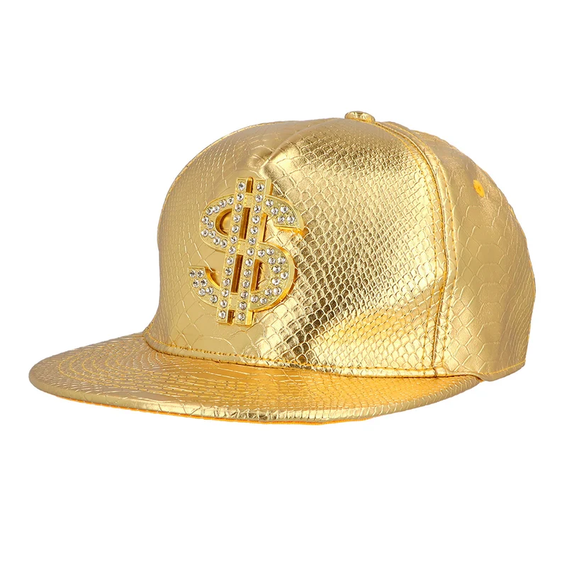 Gouden pet Dollar Money maker goud
