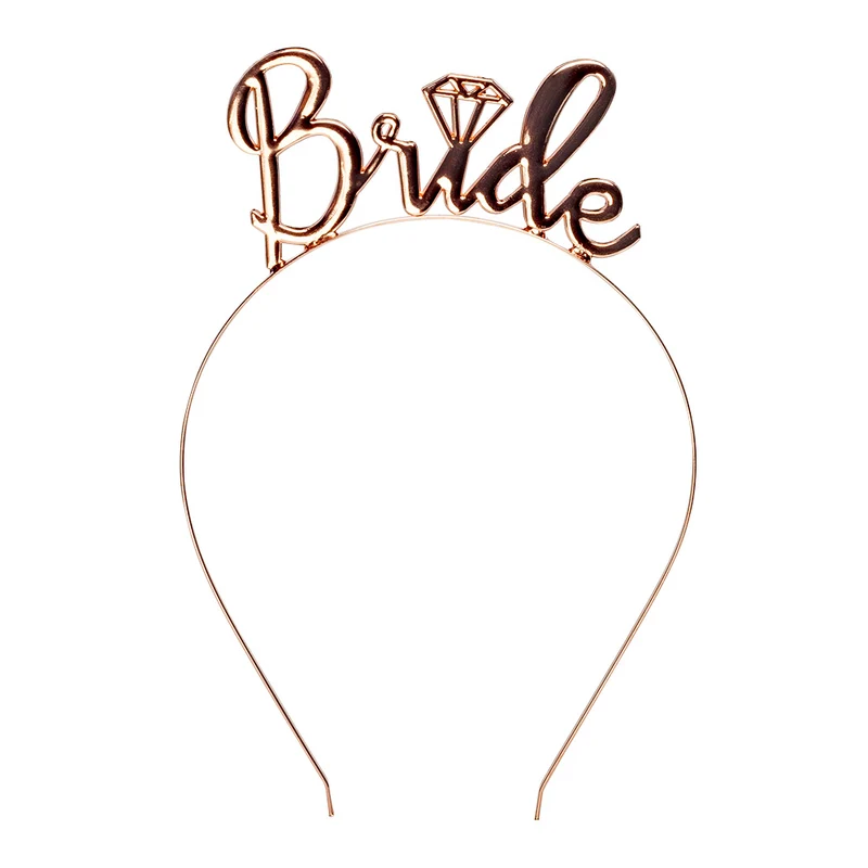 Metalen diadeem 'Bride' haarband