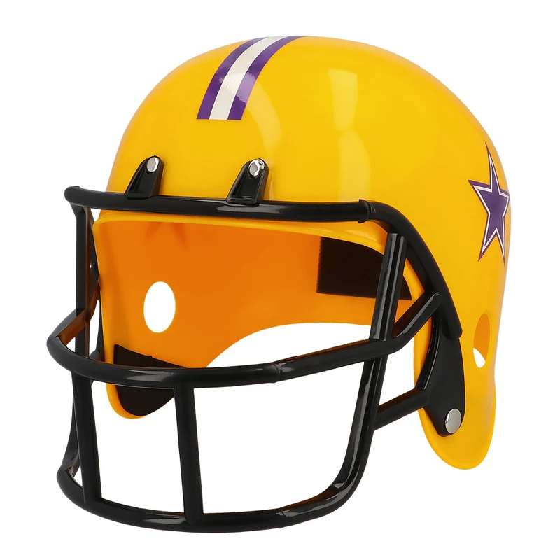 Rugby helm American football geel