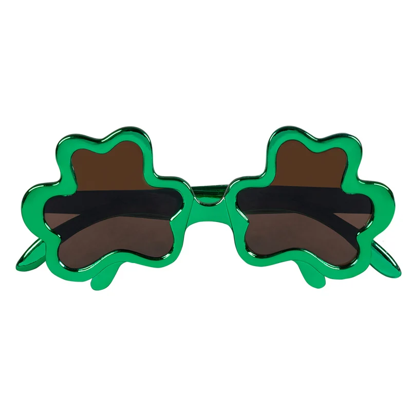 St. Patricksday bril klavertje vier