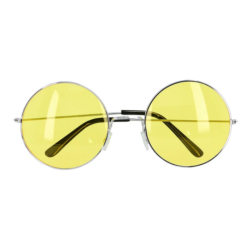 Hippie bril XL geel