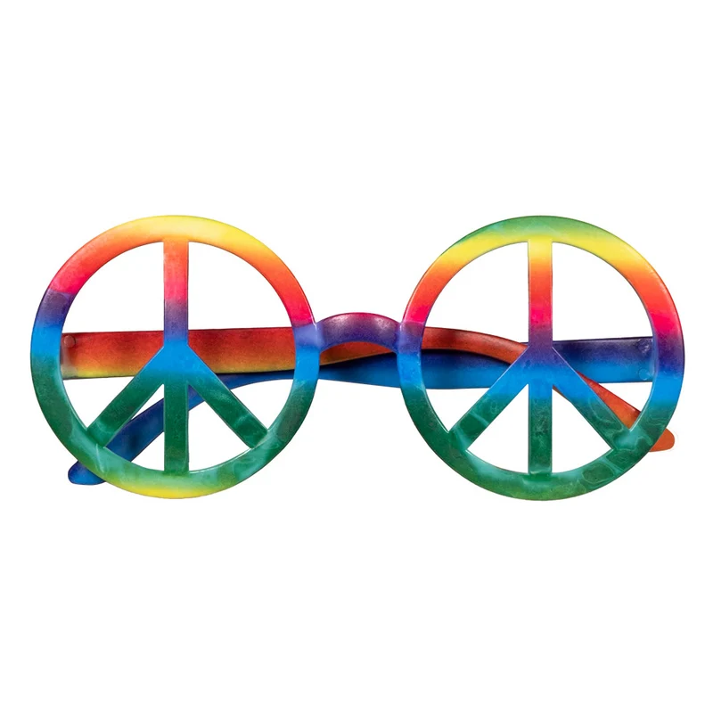 3 Hippie brillen Peace