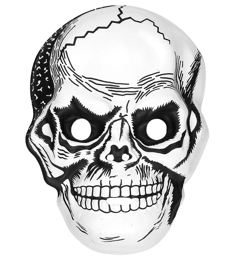 Schedel masker skelet Dex plastic