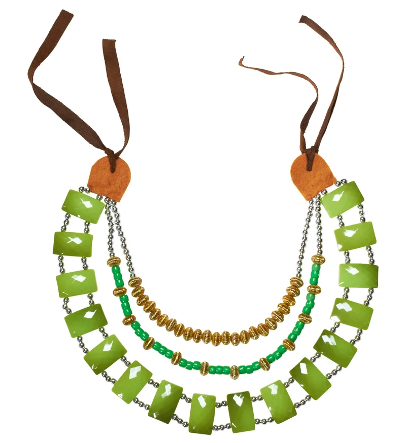 Zulu ketting Afrika groen