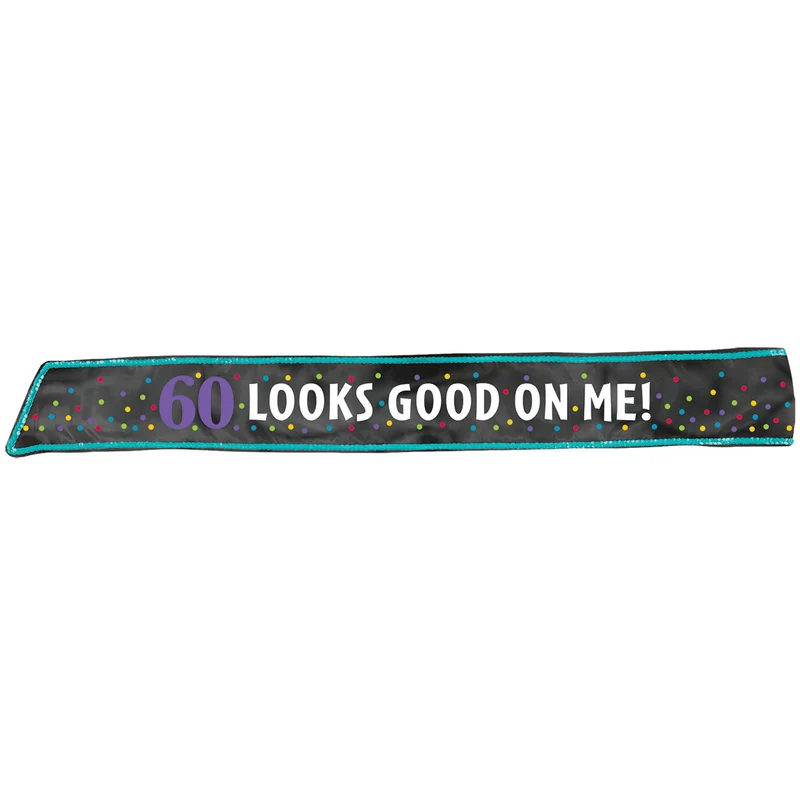 Sjerp verjaardag 60 Jaar ´looks good on me´