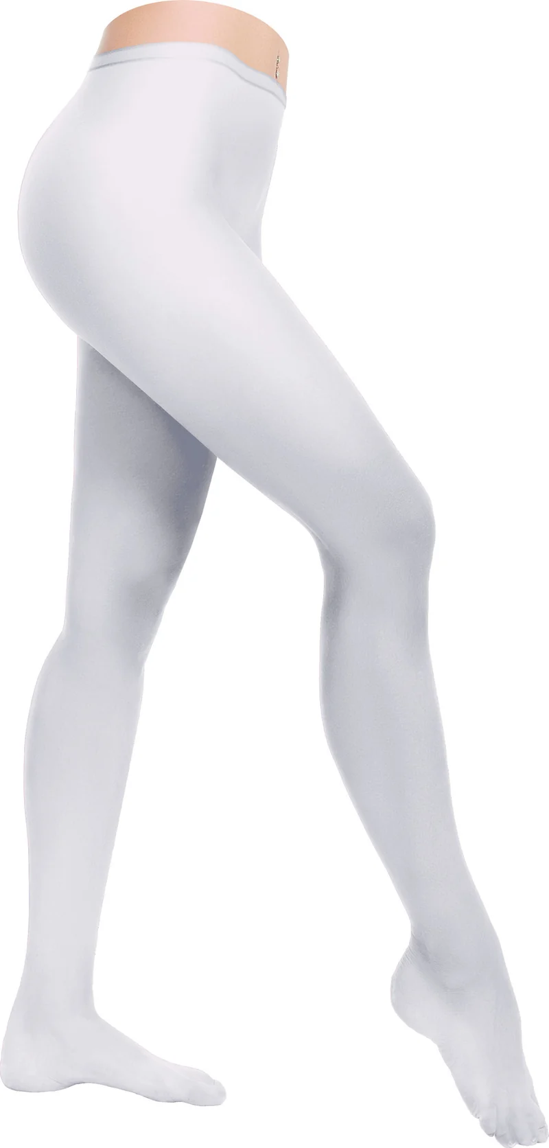 Witte disco panty