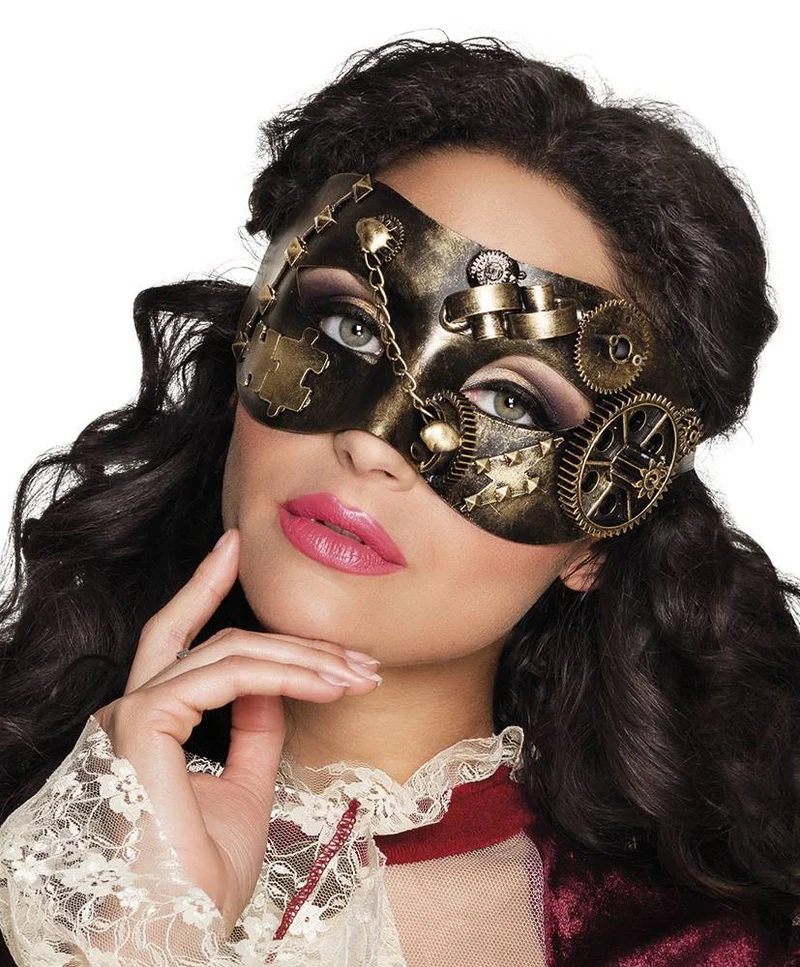 Oogmasker Steampunk rotismo