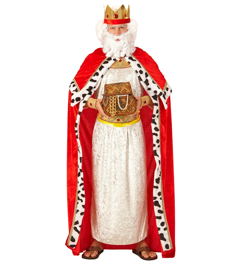 Luxe cape koning volwassenen