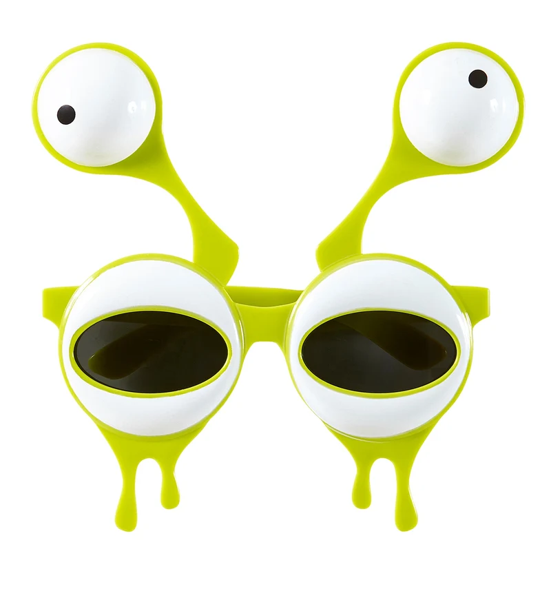 Bril Alien met dubbele ogen