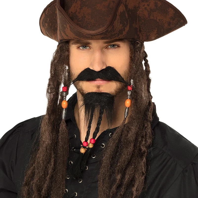 Snor en sik piraat Jack Sparrow